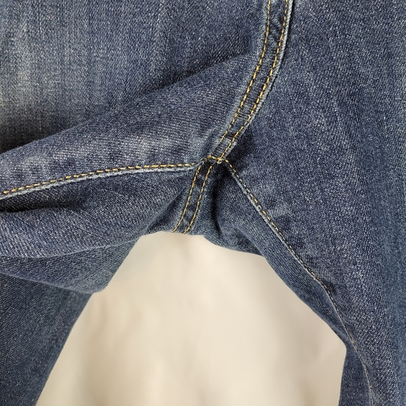 Boden Womens Boot Cut Flare Leg Denim Blue Jeans Plus Size 16 Long - Picture 9 of 13